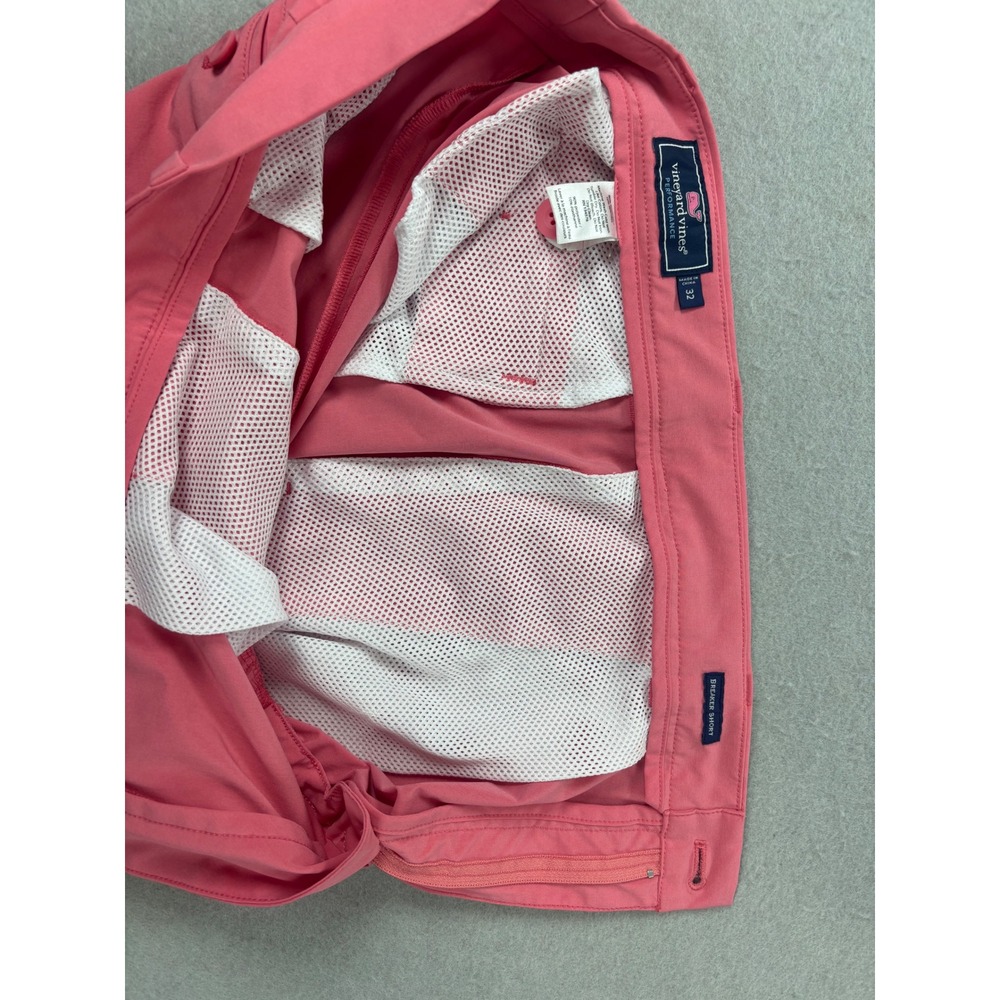 Men's Vineyard Vines size 32 salmon Breaker short Performance Fabric RN134578 - Picture 5 of 7